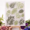 Listová větev Transparentní silikonová čirá razítka pro těsnění DIY scrapbooking fotoalbum Dekor Umění zahradní rostlina