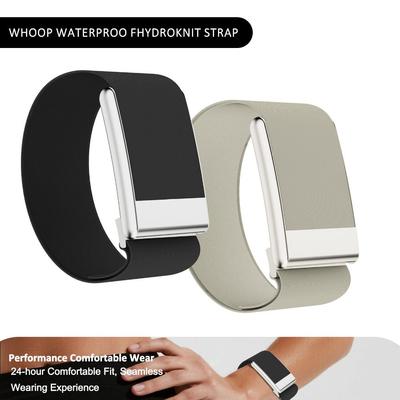 Verstellbares Nylon Sportband Wasserdichtes Elastisches Bizepsband für Whoop 5.0 One/Peak/Life(MG) Fitness