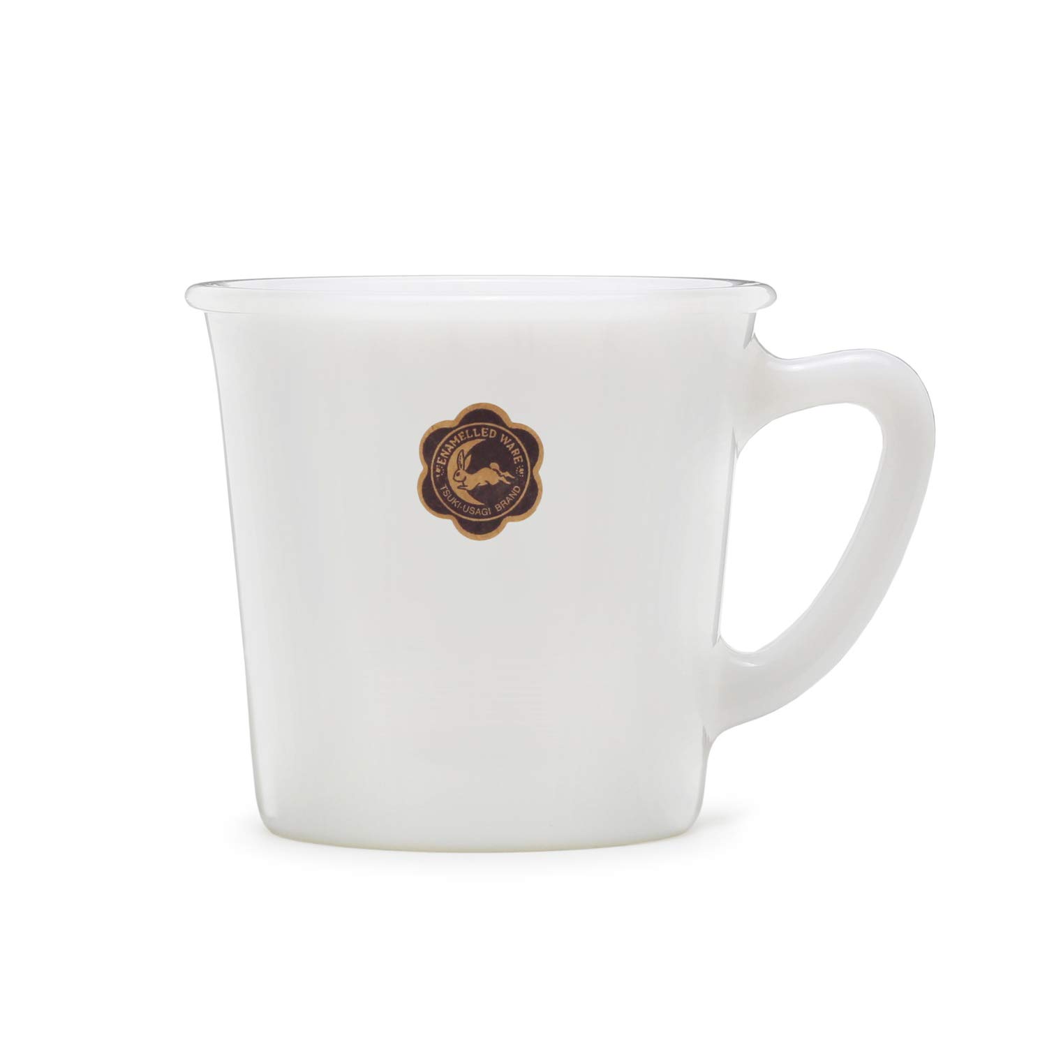 

Tsuki Usagijirushi Milk Glass Coffee Made in Gift White Cup, Japan, Box, белый