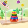 Wooden Stacking Multilayer Puzzle For Concentration Development Intelligence