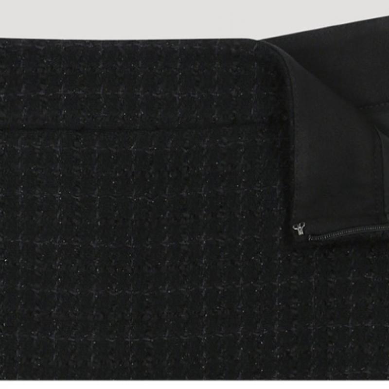  She S miSS  Wool Tweed Skirt SwwSko41700 Bk