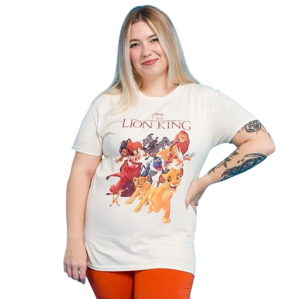 The Lion King Unisex Adult Characters T-Shirt