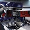 metyoucar For BMW 5 Series G60 24-25 ABS Car Center Control Navigation Screen Lower Panel Decorative Interior Car Accessories