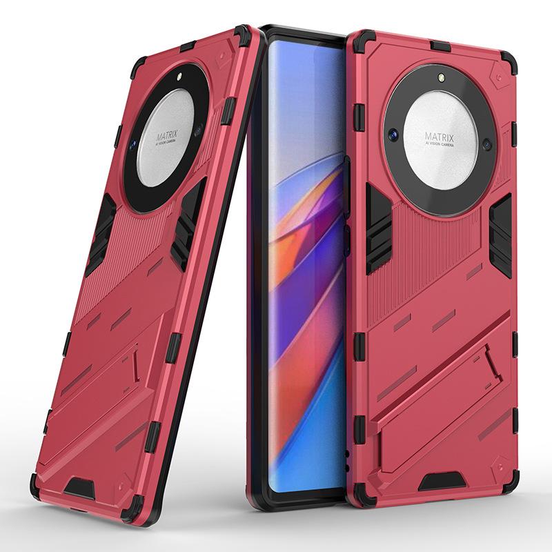 Applicable to Huawei Honor Magic7lite punk mobile phone case Honor X9C bracket Honor X60Pro protective case