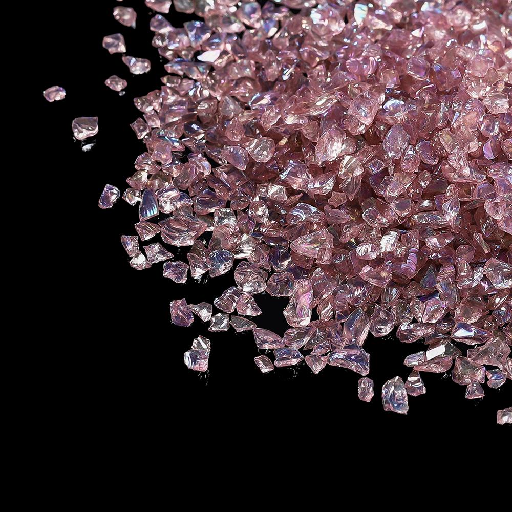 20/50g Glass Crushed Stone Irregularity Crystal Gravel Filling For DIY Epoxy Resin Mold Filler Crafts Decorative Nail Art Filler