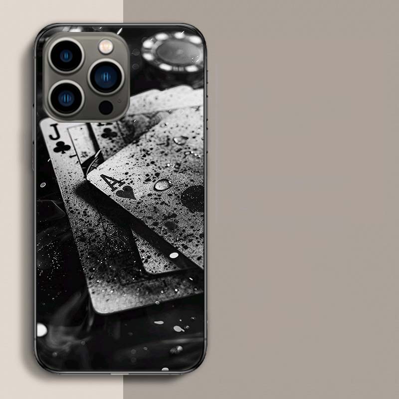 High-Stakes Eleganz Casino Luxe Handyhülle Für Iphone 17 Air 15 Pro 14 Plus 16 Pro Max 12 13 Mini 11 16E X XS Hülle Niedliche Fundas