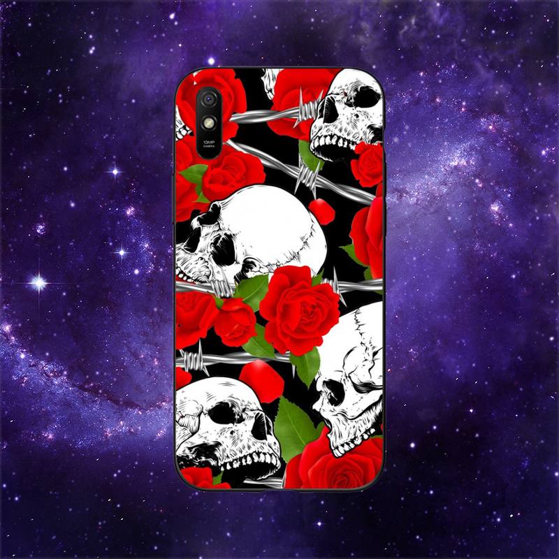 Horror Skull Phone Case For Xiaomi9 10 11PRO LITE Redmi NOTE7 8 9 10A PRO K40 Poco3 Shell