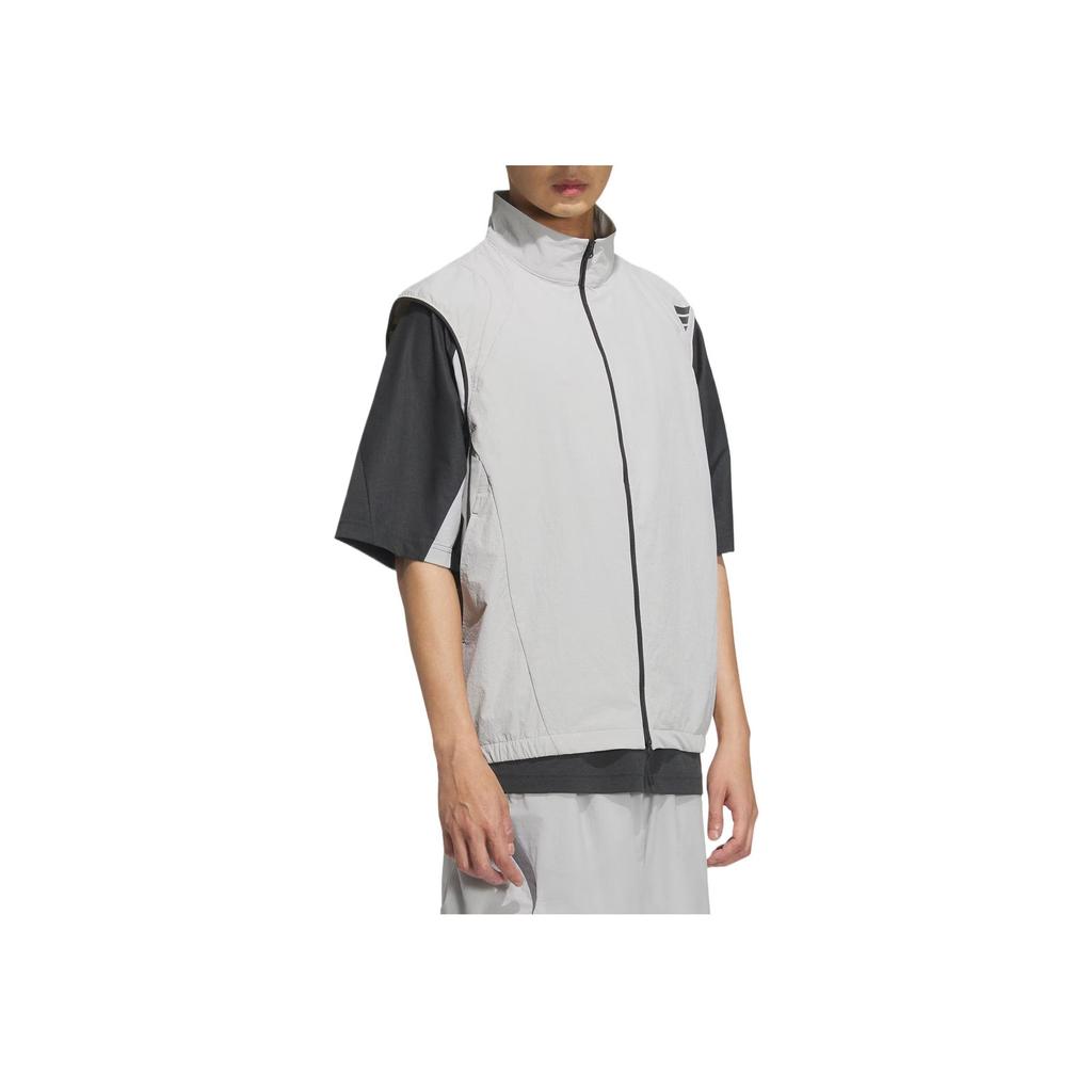 Adidas Fos Future Style Vest Gali Comfortable Fashionable Simple Vest Men Vests Light-Gray KB4624