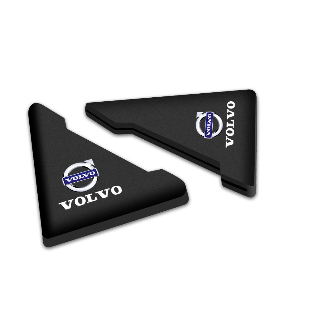 rcmjh6 2/4Pcs Car Silicone Door Anti-Scratch Protector Cover Anti Collision Corner  Accessories For Volvo RDESIGN XC60 V40 S60 V50 V60