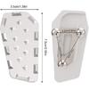 Motorcycle Foot Brake Pad, Fydun Foot Brake Lever Enlarge Pedal Aluminium alloy Rear Brake Extender Pad Extension for S1000XR 2015‑2019(Silver)