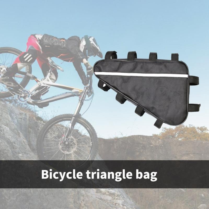 Bicycles Triangles Bag Durability Mountain Bike Storage Cycling Saddles Bag for Easy Installation