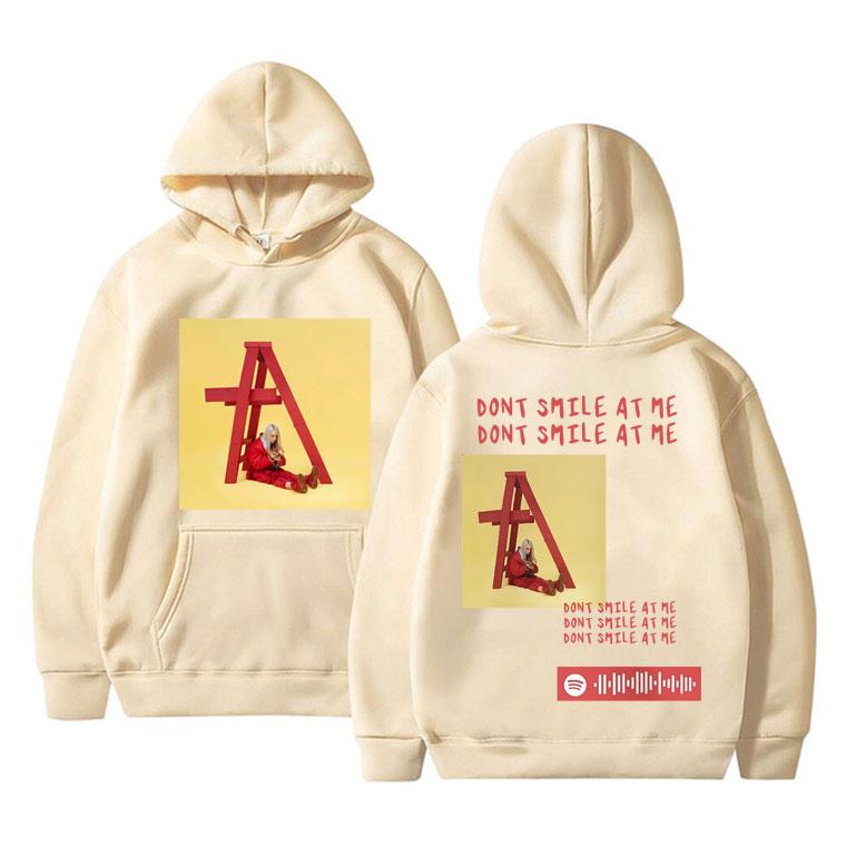Dont Smile At Me Music Album Graphic Hoodie Male Vintage Oversized Pullover Unisex Streetwear Men Women Hip Hop Fashion Hoodies