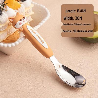 Abay Children's Stainless Steel Cartoon Spoon