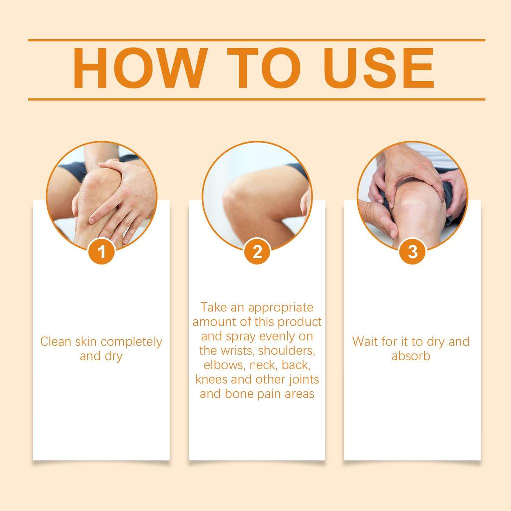 South Moon Bee Venom Joint Care Spray Daily Gentle Massage Wrist & Knee Body Spray