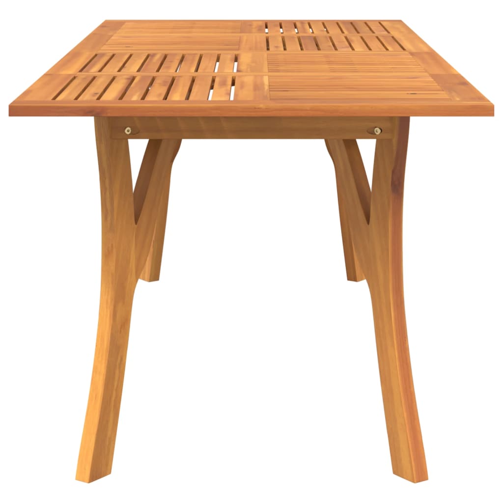 vidaXL Gartentisch 200x90x75 Cm Massivholz Akazie