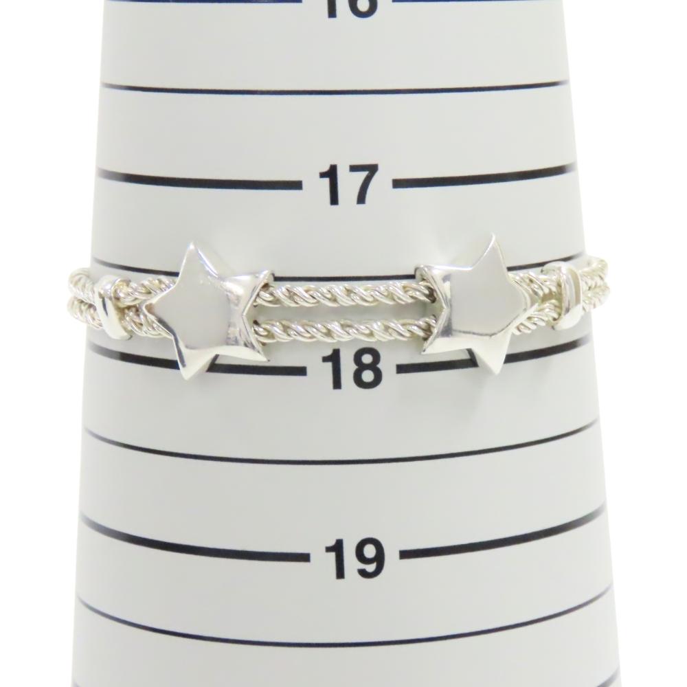 Used TIFFANY&Co. Bracelet Star Silver925 24.0g Silver Star