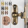 NEW Home Security Door Latch Lock Zinc Alloy Rustproof Security Lock Drill Free Anti-theft Buckle Home Accessories