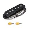 FLEOR 1pcs Electric Guitar Pickup Single Coil Alnico 5 Vintage Staggered ST SSS Fiber Bobbin Guitar Parts 52mm
