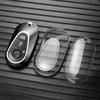 Soft TPU Car Key Case For Mercedes-Benz C S GLC EQE EQS Class W223 X254 V297 V295 W206 S206 X206 Transparent Key Holder