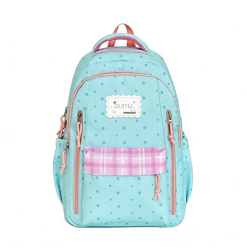 Zaino1011 nuovo zaino di alto valore per studentesse versione coreana per studenti delle scuole medie zaino stampato piccolo fresco riduzione del peso