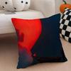 Creative Heart Stealing Theme Cushion Cover Throw Pillow Cover Hidden Button Durable Polyester Chair Cushion