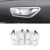 Inner Door Bowl Sticker Cover Trim For Hyundai Tucson - ABS Matte Silver
