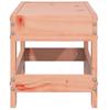 Garden Stool 62 X 30 X 32 Cm Solid Douglas Fir Wood