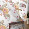 Cortina Transparente Dibujada a Mano con Líneas de Hojas y Flores Para Dormitorio, Cortina de Tul Voile Para Decoración de Cocina, Salón, Tratamiento de Ventana