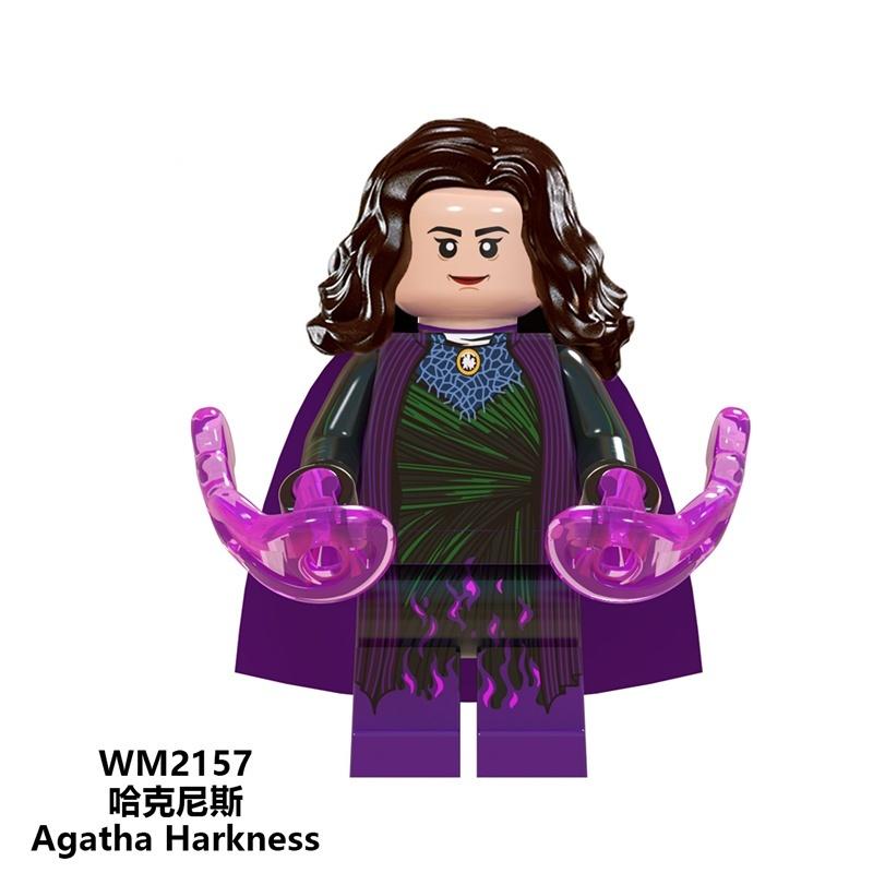 SKLADEM Lego Scarlet Witch Wanda Vision Minifigurky Stavebnice Hračky pro děti