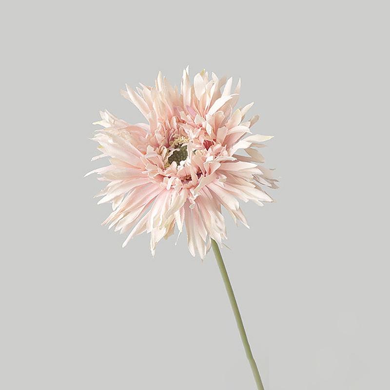 Декоративные искусственные цветы герберы, неувядающие, реалистичные, имитация цветочной композиции, домашний декор из герберы розовый