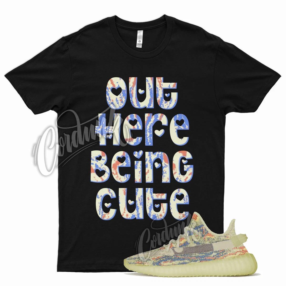 

Black CUTE T Shirt for YZ Boost 350 V2 MX OAT Yellow Butter Orange Blue 700 M