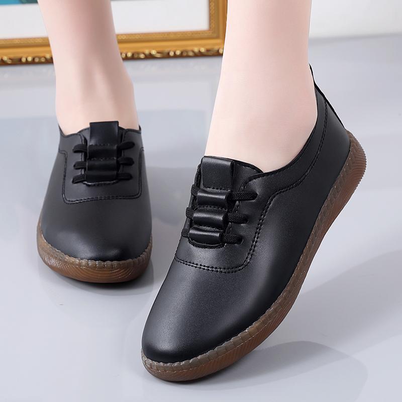 Lässige Damen-Einzelschuhe mit weicher Sohle und Ausschnitten, 35-41