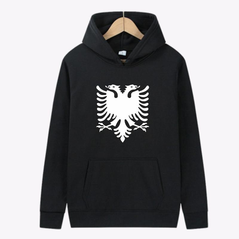 Albanian Pattern Printed Fashionable New Hoodie