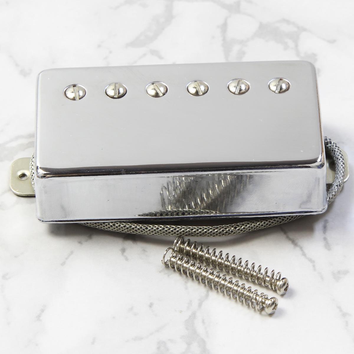 FLEOR 1pc Alnico 5 Pickup Guitar Humbucker Pickup for LP Guitar, Neck or Bridge,Chrome /Gold/Black