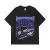 275 GSM Washed T-shirts 100% Cotton Solo Leveling V19 Print Unisex Heavy Cotton T Shirt