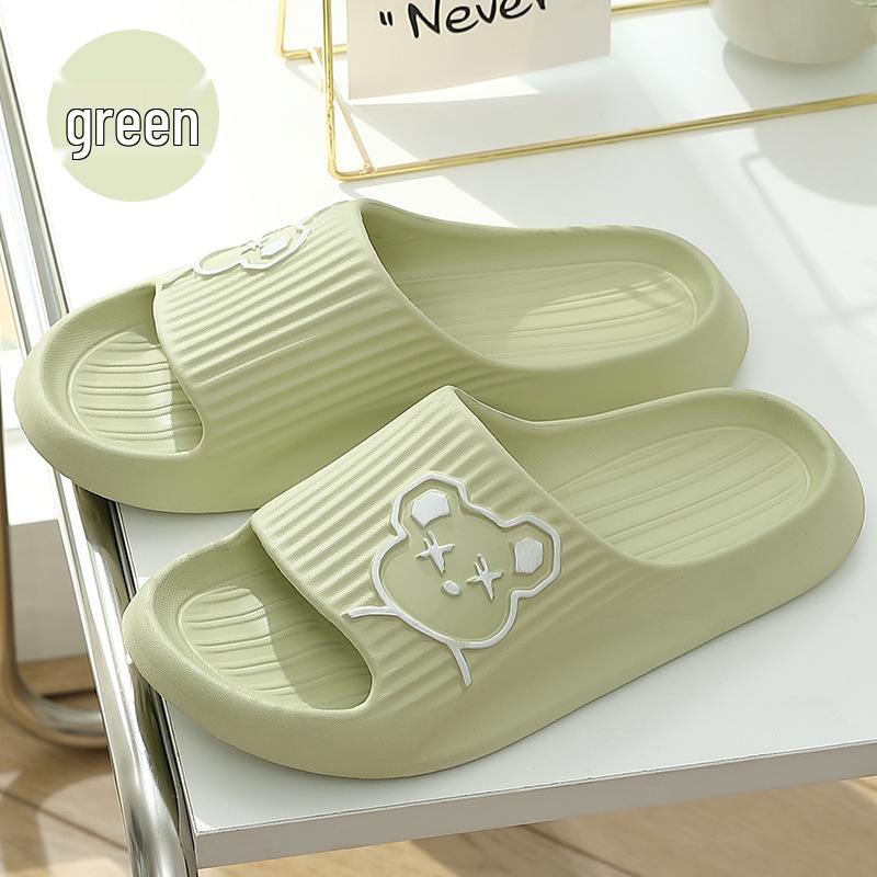 EVA Slippers: Women's Summer Couple Indoor, Thick Sole, Non-Slip, Cool, Men’s Plus Size 'Stepping On Clouds' Comfort