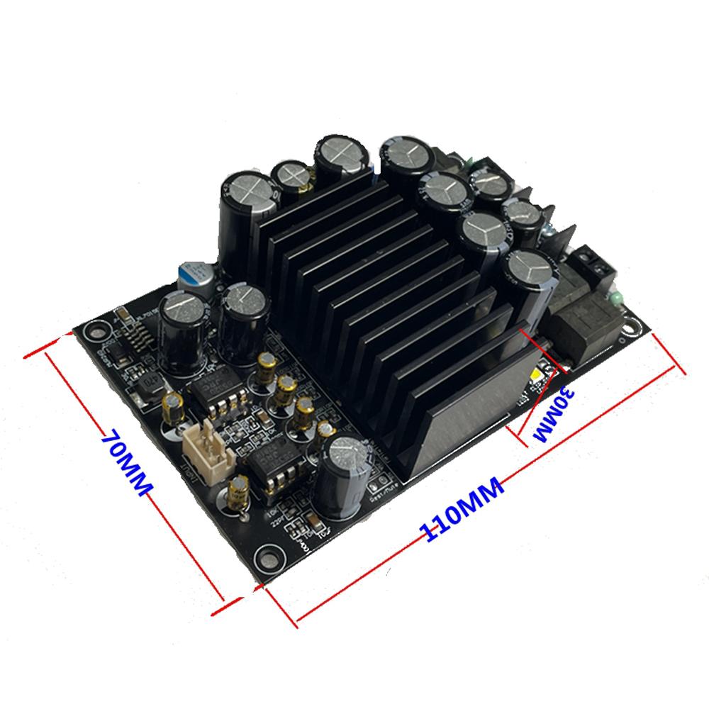 Module de carte amplificateur audio 600 W haute puissance 2.0 canaux avec interface d'entrée stéréo 3,5 mm