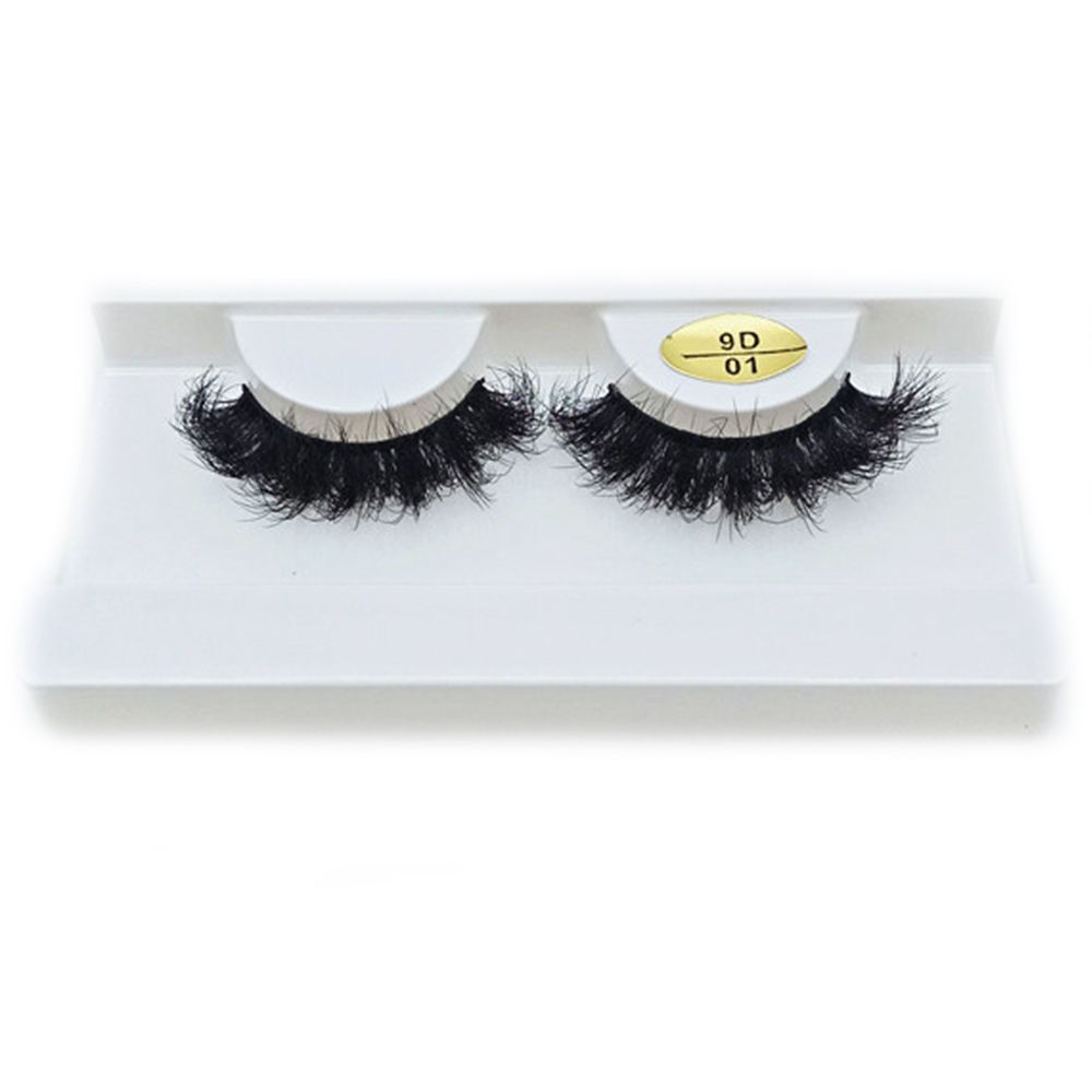 Craft Messy Fluffy Extension False Eyelashes Wispy Fluffy Eye Lashes 9D Faux Mink Eyelashes