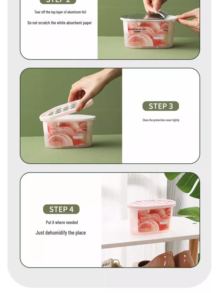 Huinan Indoor Wardrobe Dehumidifier Box - Moisture-Proof, Anti-Mold Desiccant for Special Household Use.
