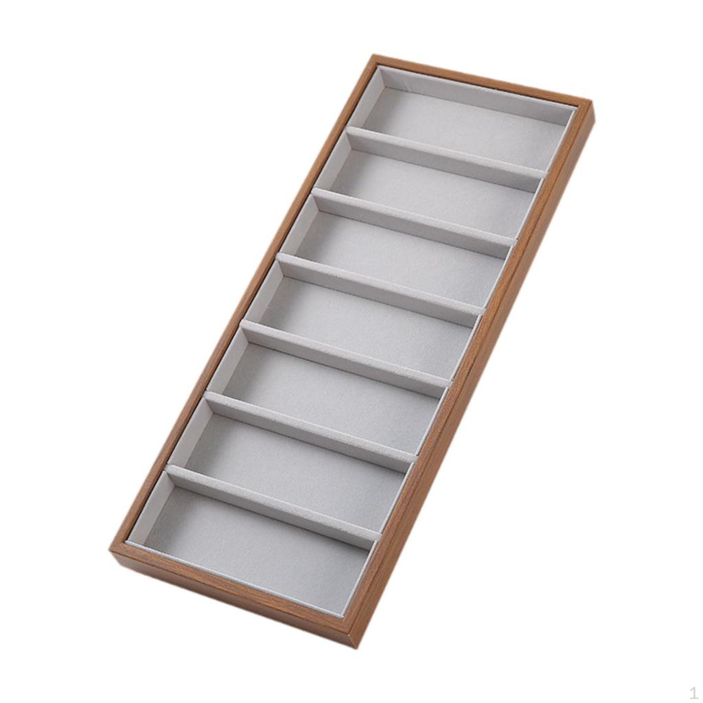 Eyeglass Display Tray, Case, Watch Holder, Lightweight Storage