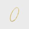 Non-Fading Ultra-Fine Titanium Steel Pinky Ring - Elegant Light Luxury Design for Women