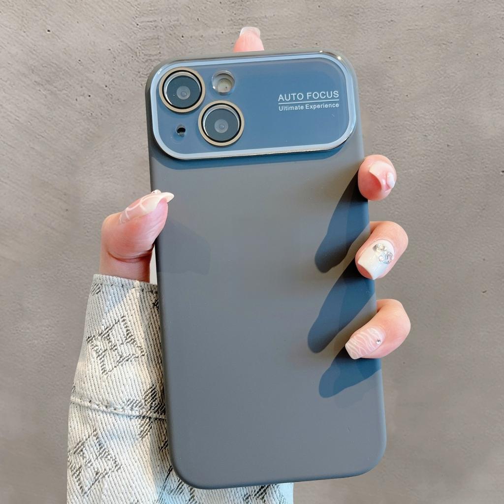 Silicone Phone Case for iPhone 15 ProMax- Liquid Silicone iPhone Cover with Large Window Drop-Resistant for Apple iPhone 15/14/13/12/11/XS