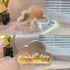 DIY Wolken Tulpen LED Nachtlicht Materialpaket Geschenk für Mädchen Kreative Spiegel Tischlampen Schlafzimmer Ornamente Heimdekoration