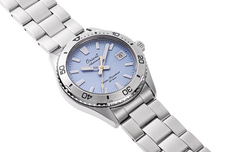 Orient Montre de plongée automatique Mako 40 RN-AC0Q12L Édition Limitée 75e Anniversaire Homme Bleu Ciel 1000 Pièces Japon Domestique