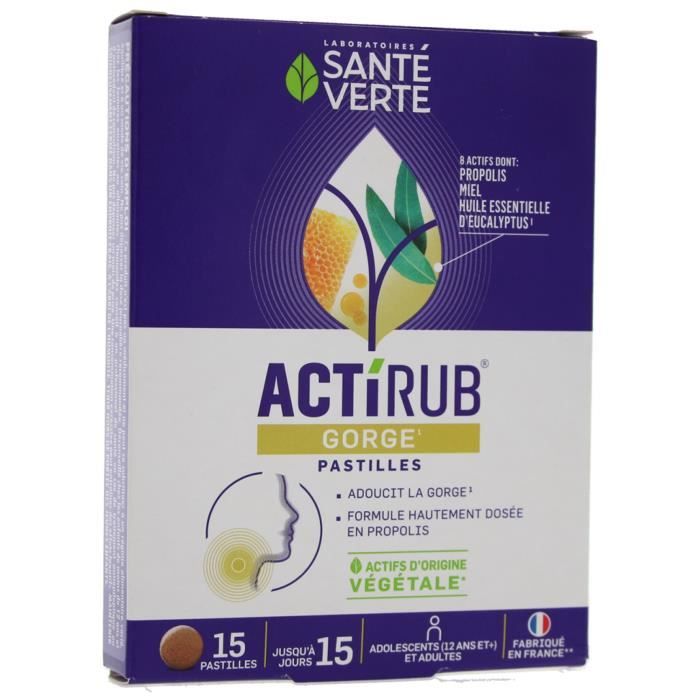 Actirub Pastilles 15 Unités