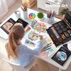 Shuttle Art Art Set with Colored Acrylic Solid Drawing Coloring Pencil and Includes a Portable Storage Box and Portable Storage A great gift for