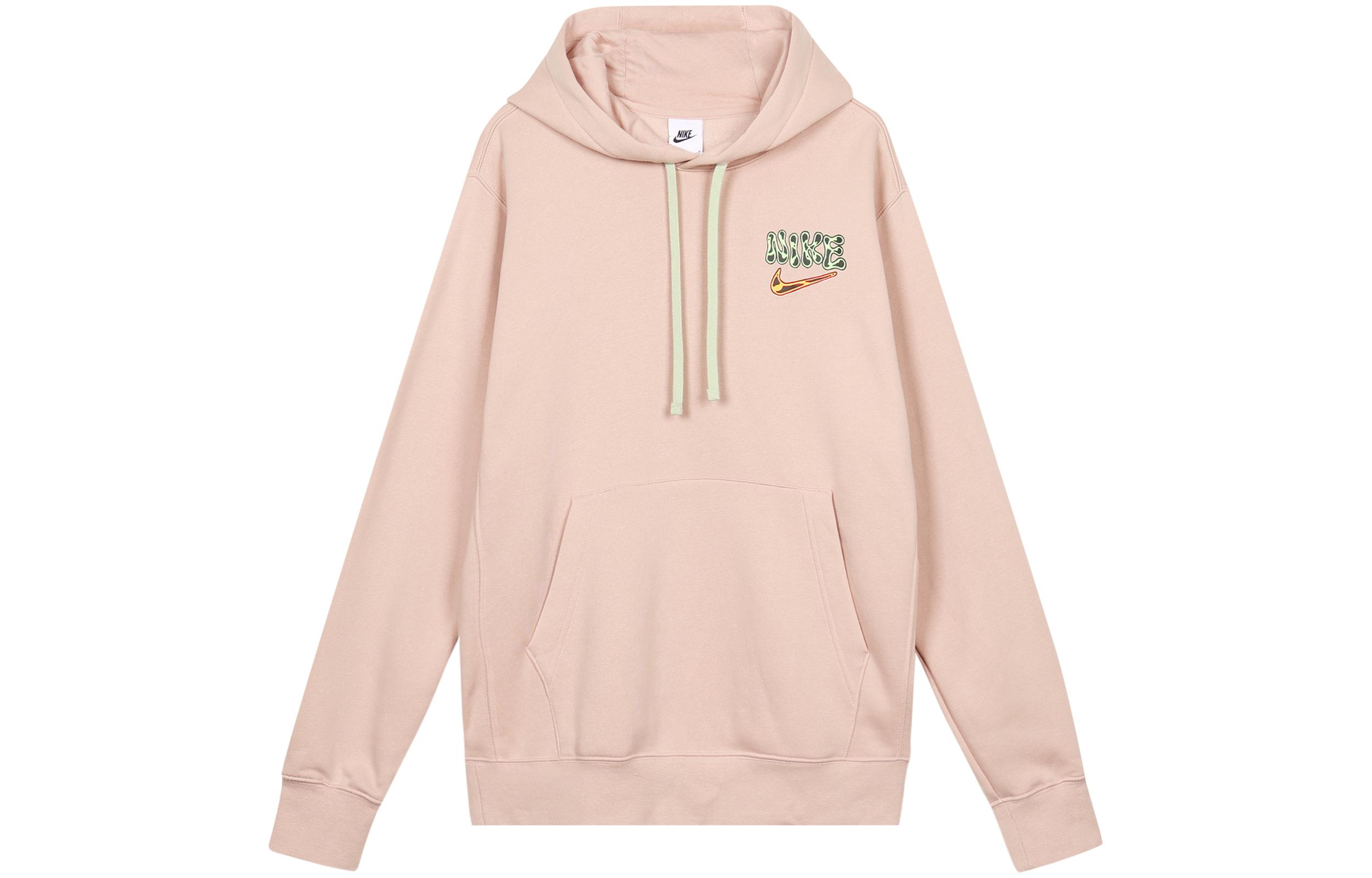 Nike Sweatshirts Men s Pink Hooded Thickened Regular DM2250-601 L