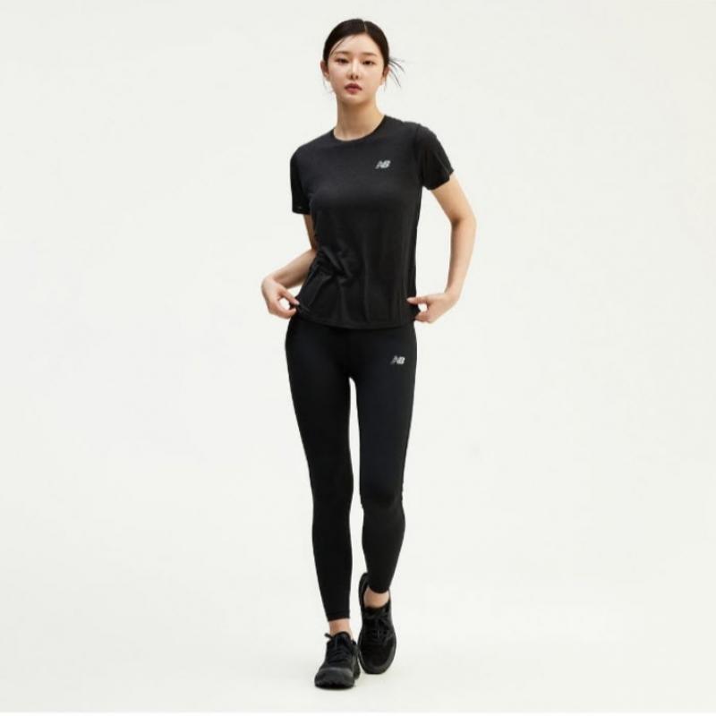 New Balance Tee Kqj Nbnee2p232 19 Athlétisme Féminin Tee à Manches Courtes de Running