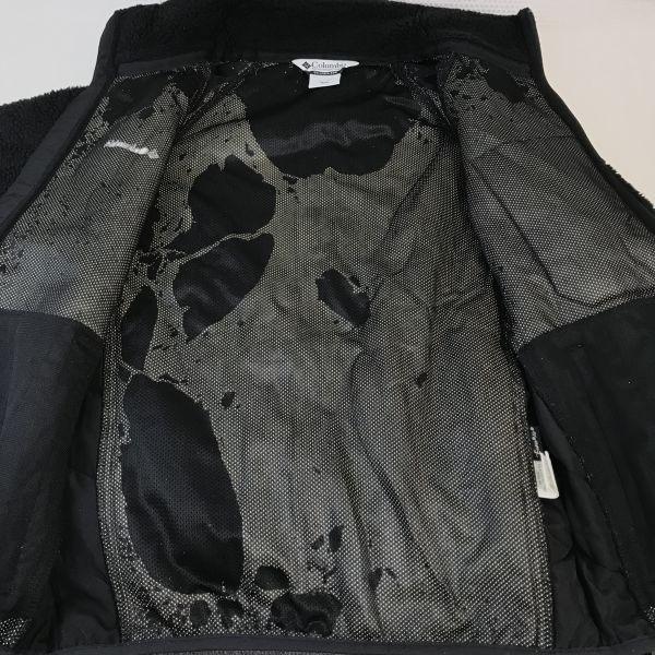 Columbia Archer Ridge II Boa Fleece Jacket Men M Black PM3487(USED)
