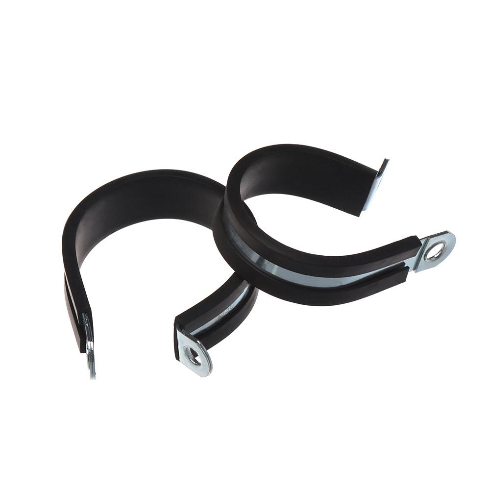 10Pcs Rubber Lined P Clips Wiring Hose Clamp Pipe Cable Mounting Fix Fasteners Hardware Electrical Fittings High quality
